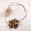 Drawstring Flower Necklace Lace Up Korean Style Choker Fresh Butterfly Orchid Clavicle Chain  Women