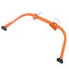 Ladder Roof Hook Aluminum Alloy Rust Resistant Stable Ladder Stabilizer for Height Work Orange