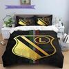 Legia Warszawa Pattern Bedding,Quilt Set Quilt Cover Pillowcase Home Birthday Gift(1 * duvet cover + 2 * pillowcase, without core)