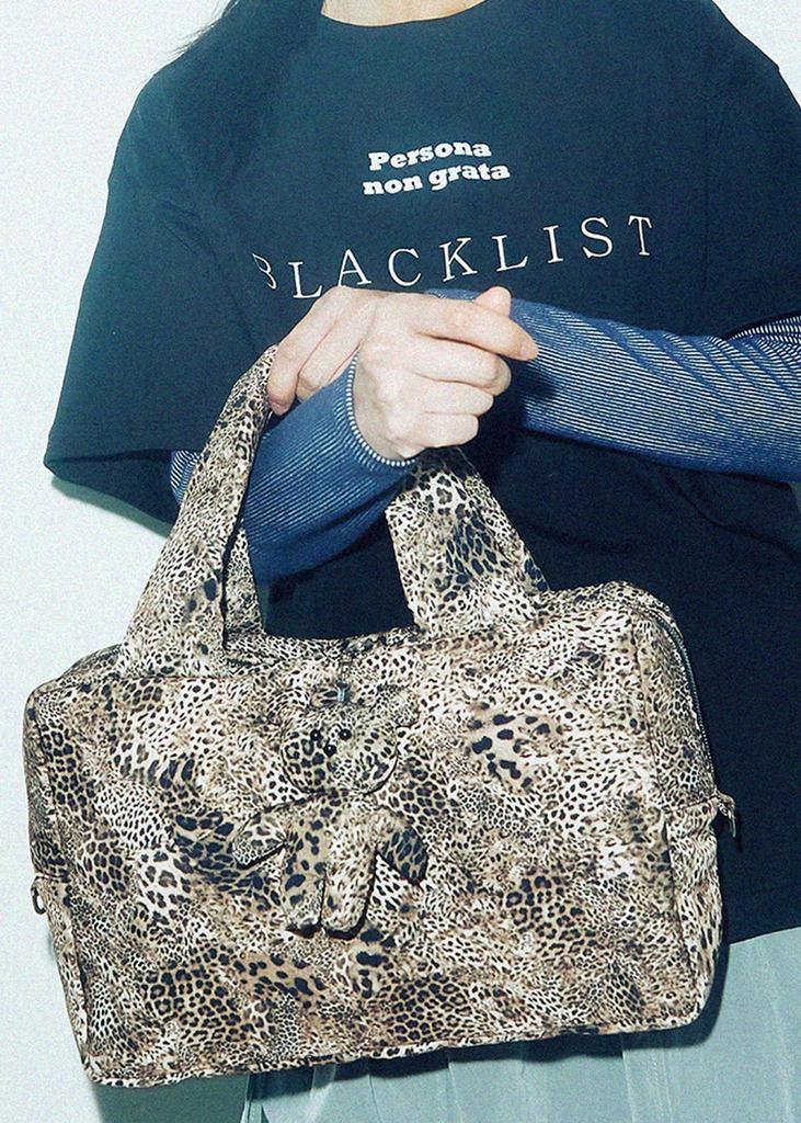Kookeesee Padded Tote Bag (Leopard)