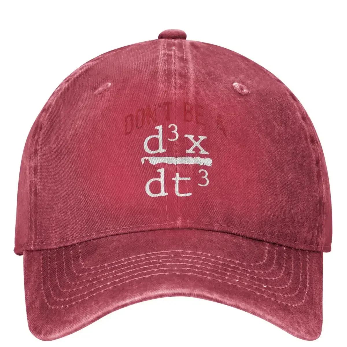 Funny Nerd Math Washed Baseball Cap physics joke math Vintage Trucker Hat Spring WoUnisex Unisex Running Hippie Baseball Caps One Size