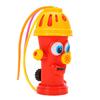 Cute Cartoon Sprinkler Toy Fire Hydrant Shaped for Toddler Outdoor Automatic Water Play Activities Colorful Swing Type