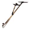 Multi-Functional Aluminum Alloy Fishing Rod Stand Gun Platform Multi-Rod Ground Plug Fishing Pole Bracket Fishing Gear