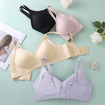 Nahtlose Unterwäsche, Damen-BH, Geformter BH, Bügel-BH, Eingeengte Brust, Anti-Hängeeffekt, Schöner Rücken, Bequem, Damen-BH
