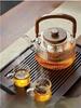 Gianxi Glass Tea Pot Heat-Resistant Kettle Can Be Fired Ceramic Stove Enclosed Stove Steaming Kettle Tea Set
