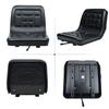 Waterproof Tractor Seat with Drainage Holes Adjustable Design Universal Replacement Seat for Riding Lawn Mower Forklift Go Kart