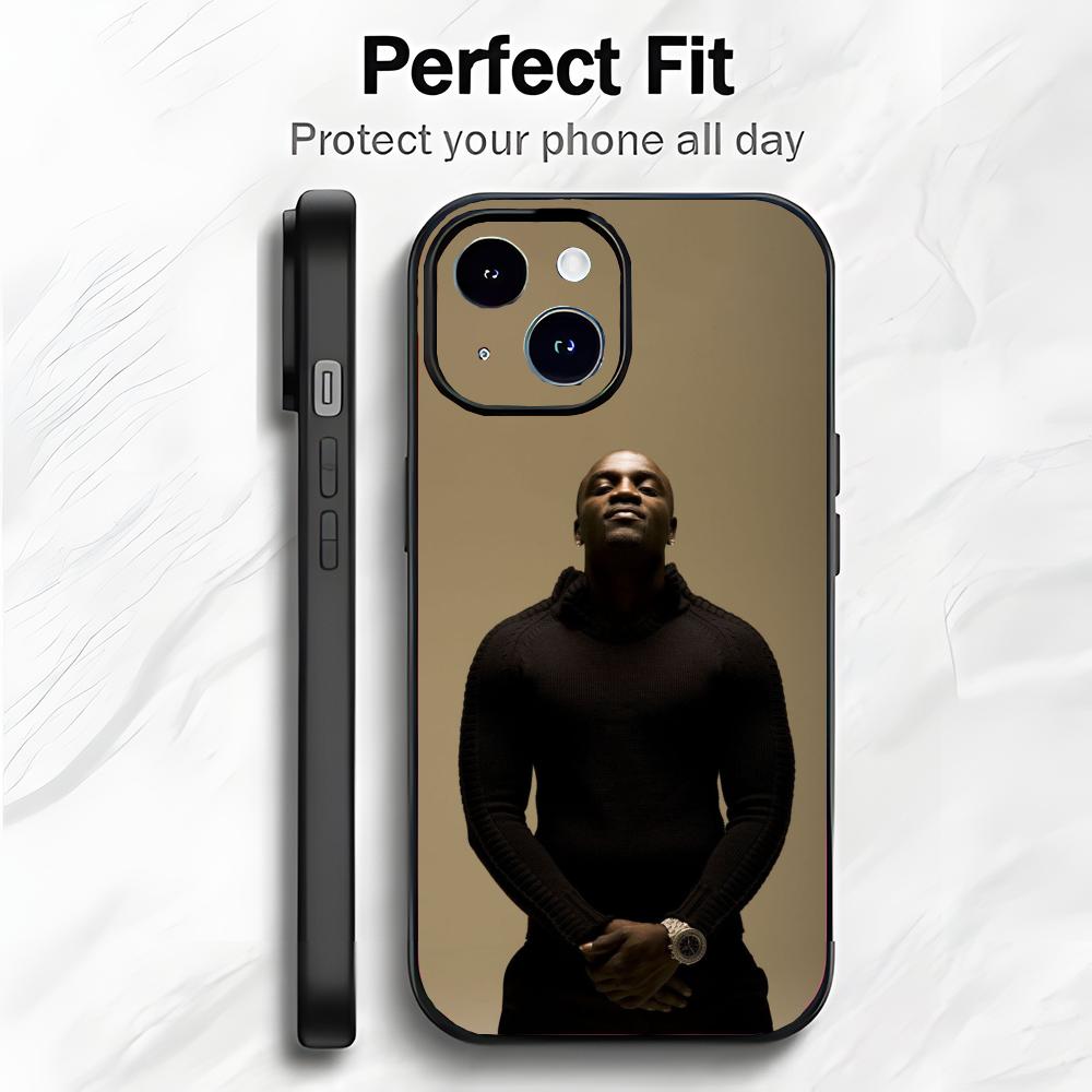 Akon Pop Star A-Akon singer Phone Case Phone Case Soft Packaging Lightweight For iPhone17 16 15 14 13ProMax