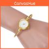Montre pour femme avec bracelet en fil d'acier allié et mouvement à quartz pour étudiants décontractés