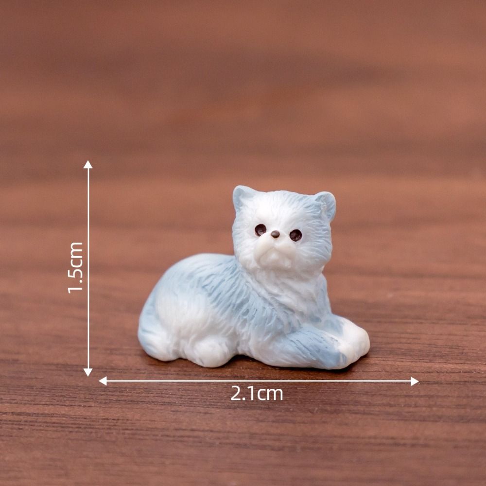 DIY Crafts Cartoon Puppy Statue Cute Mini Animals Figurine New Miniature Dog Figurines