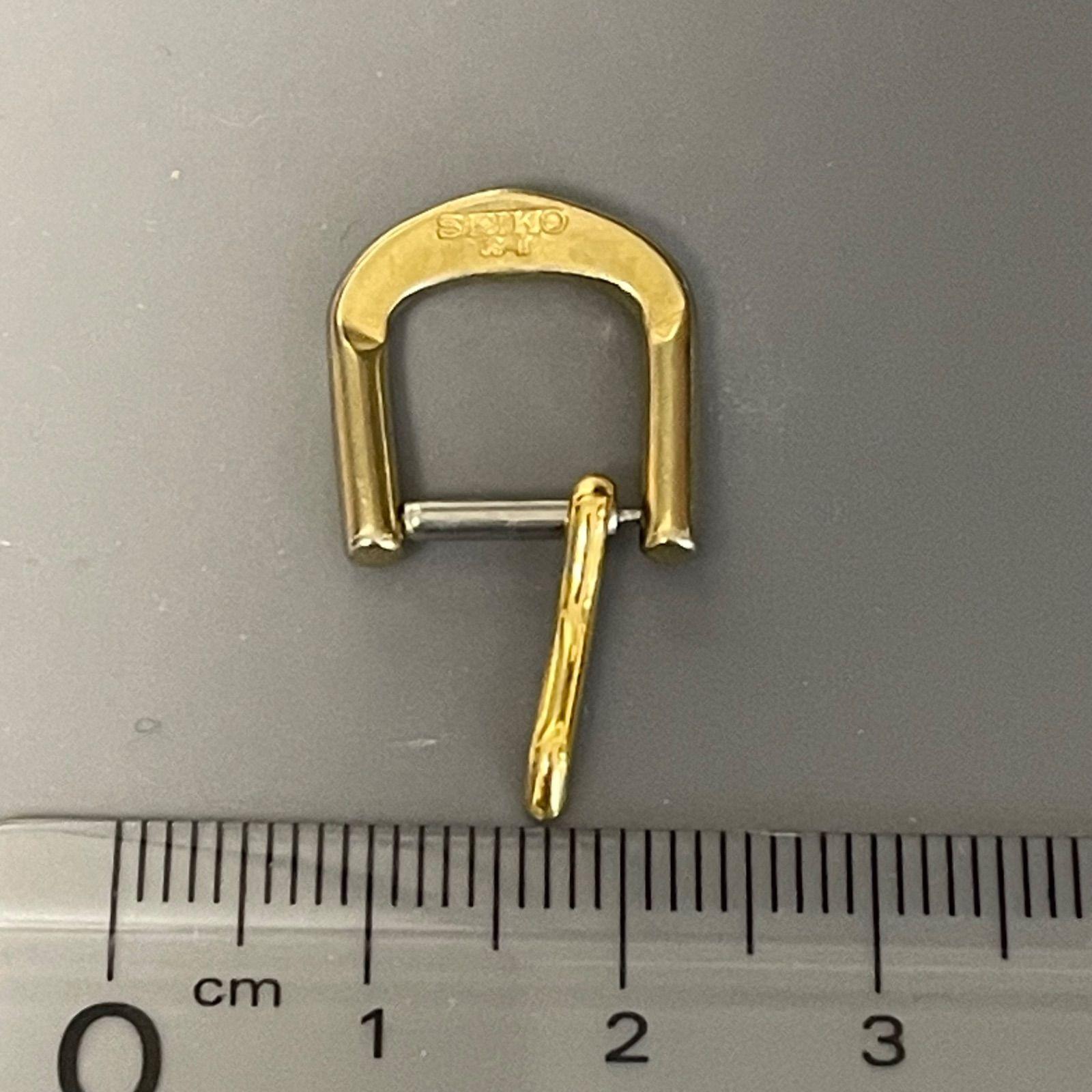 Used Seiko SEIKO Logo Buckle 10mm Silver Stainless Steel Dolce Spirit Alba ALBA Chariot Presage Solar Belt Replacement Pin Buckle Parts Silver 1