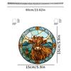 Personalized Butterfly Door Hanging Decor Acrylic Stain Glass Window Hanging Craft Colorful Bedroom Living Room Home Decoration