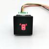 1PC DC12V Car LED DRL Camera Power ON off Fog Light Switch Button with wire For Golf 6 Jetta MK6 Scirocco Touran 2006 - 2012