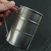 Stainless Steel Camping Mug Home Decor Photography Props Drinking Cup Coffee Mug for RV Party BBQ Backpacking Gear Outdoor