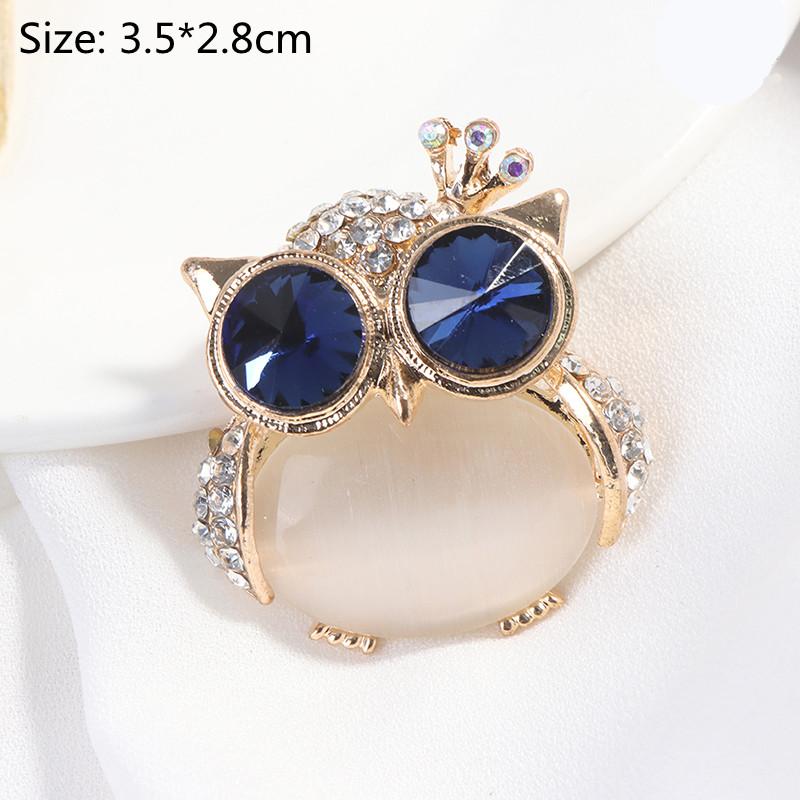 Broșe cu bufniță mare pentru buchet de nuntă, eșarfă hijab de nuntă, cu cataramă pentru femei, broșe pentru cuplu, bijuterii guler