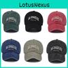 Los Angeless Embroidered Baseball Cap La Embroidered Letter Cap Duck Tongue Cap Cotton Material