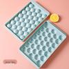 Summer With Lid Round Ice Ball Tray - Creative Homemade 33-Grid Ice Cube Mold