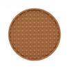 Silicone Cup Mat Irregular Pyramid Cup Mat Round Thick Can Be Equipped with Storage Brackets