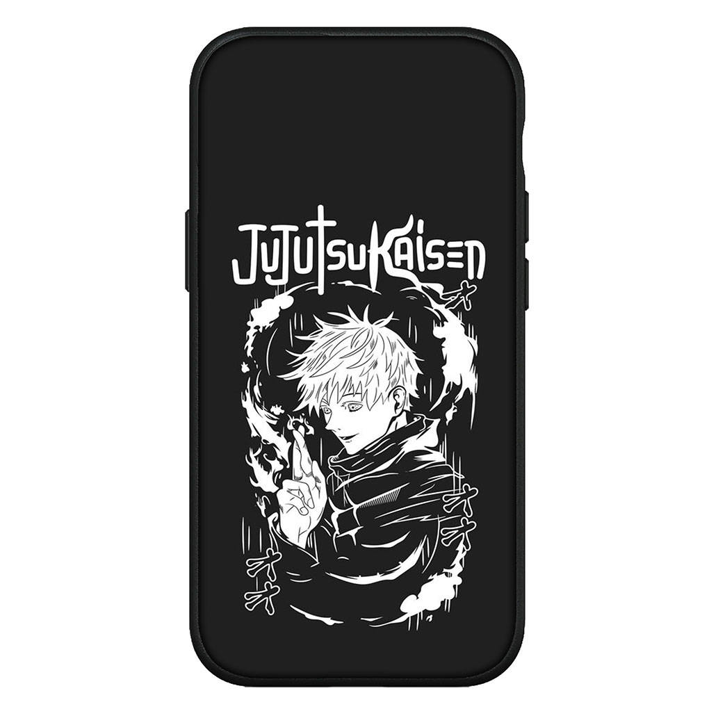 Für iPhone 16 15 Xiaomi Redmi Note 14 13 12 11 Pro Max X 16e Samsung Galaxy S25 S24 S23 Moto OPPO Huawei Jujutsu Gojo Satoru Kaisen Cartoon Handyhülle