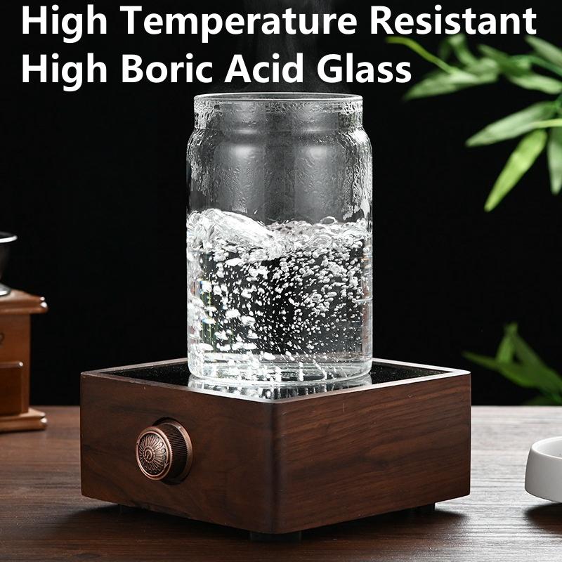 Coffee Beans Vacuum Sealed Tank Glass Sealed Jar Household Moisture-proof Air Extraction Airtight Container Household Coffee Set