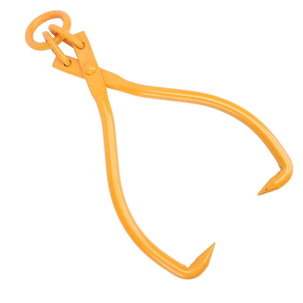 16 Inch Log Lifting Tongs Professional Steel Strong Grip Wooden Claw Lifting Pliers Loading Pliers