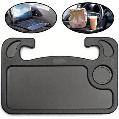 Universal Auto Laptop Stand Lebensmittel Getränke Stand für Auto Schreibtisch Lenkrad Tablett Tisch Halterung Stand Auto Innen Zubehör