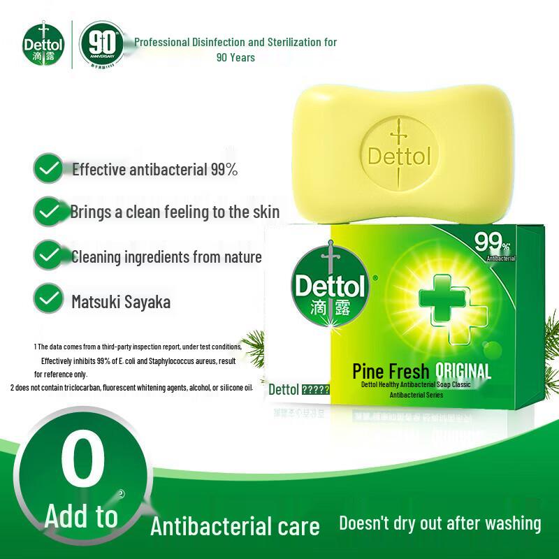 Dettol Antibacterial Pine Fresh Soap