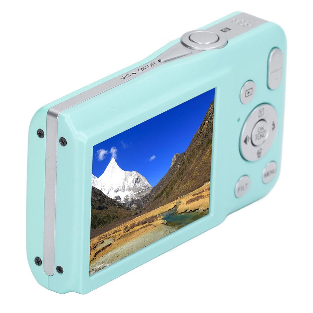 Digital Camera HD 68MP 2.7in Screen 16X Zoom Timer Shoot Beauty Filter Video Recording Compact Digital Camera