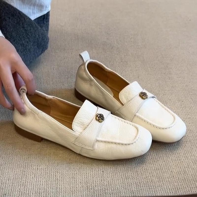 Fashion Women Flats Loafers Shoes Summer Sandals Casual Sport Shoes Woman 2025 Brand Soft Leather Shoes Shallow Work Zapatos De Mujer