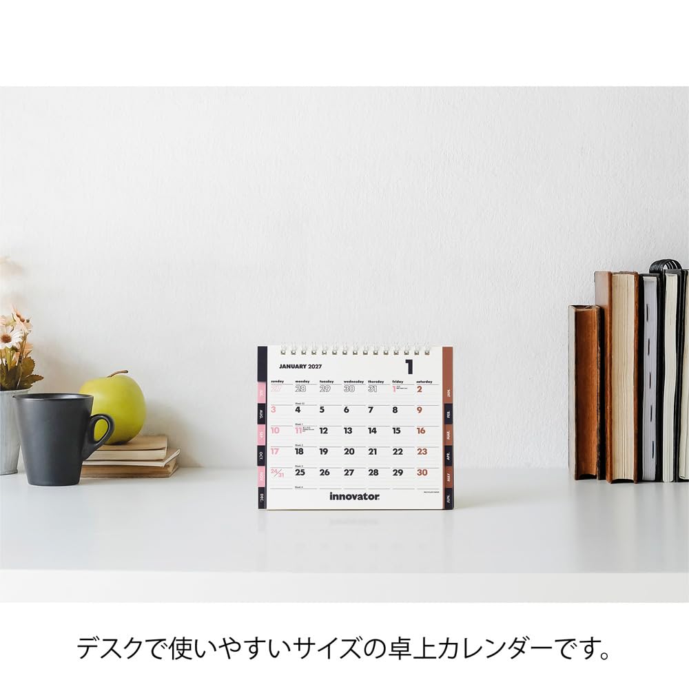 Innovator 2027 Desk Calendar M 31439006