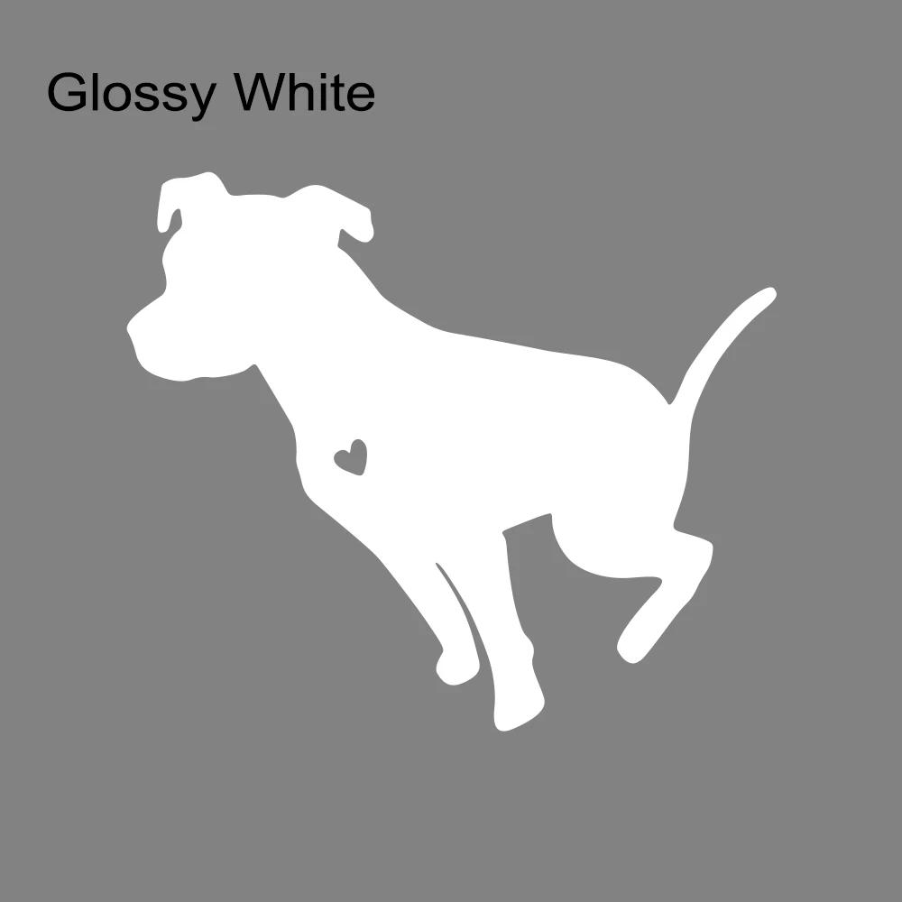 Funny Cute Pit Bull Dog Car Body Window Sticker Water-resistant Vinyl Decal Automobiles Styling Decoration Sticker Accessories