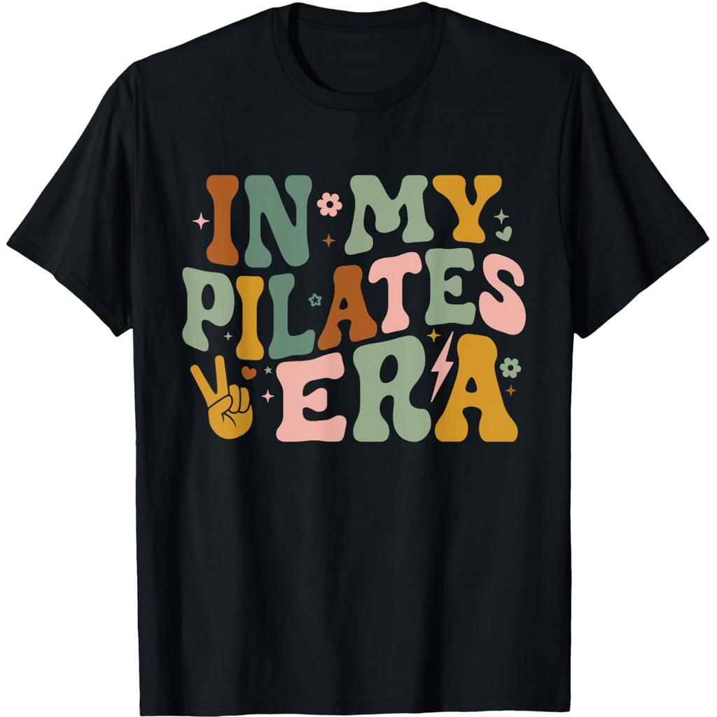 In My Era Funny Pilates Instructor Yoga T Shirts Men Women Cotton Humor Streetwear Tee Shirt Short Sleeve Unisex Loose Clothing