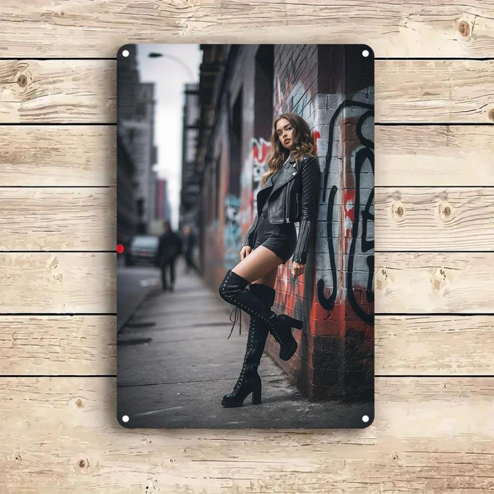 

Upgrade Your SpaceVintage Metal Wall Sign Man Cave Decor Garage Bar Art Durable Sign Retro Home Decor Gift 20x30cm