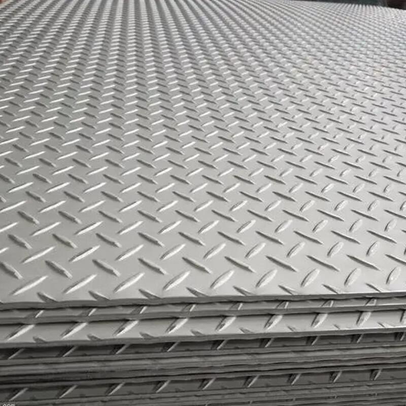 Jinghong Q235 Black Checkered Steel Plate