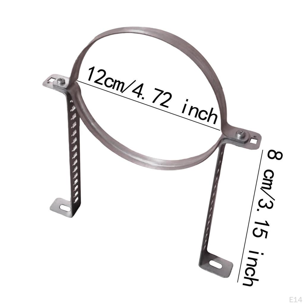 Kamin Rohr Halterung Zubehör Clip Bequem Befestigung Praktische Halter für