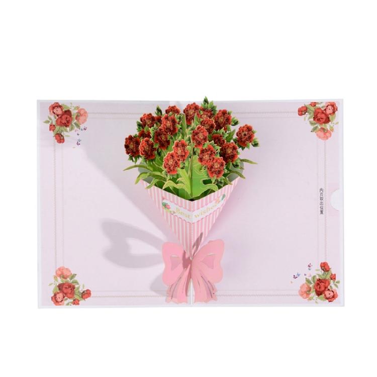 Mother Day Popup Cards Flower Bouquet Popup Birthday Card Popup Greetings Cards
