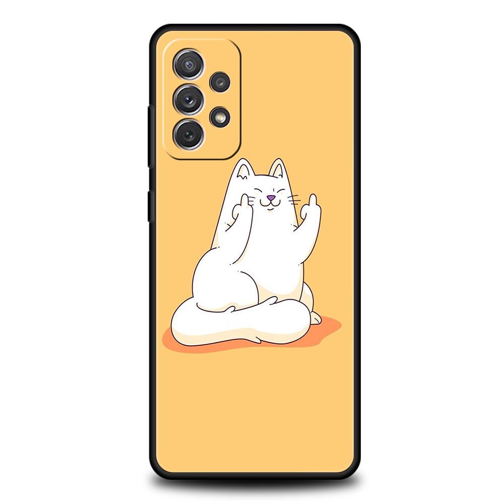 

Животные Чехол-книжка Кот Для Samsung Galaxy A17 A07 A55 A35 A25 A15 A05s A33 5G A31 A23 A21s A13 A11 A41 A73 A53 A51 A71 A03s Чехол Samsung A71