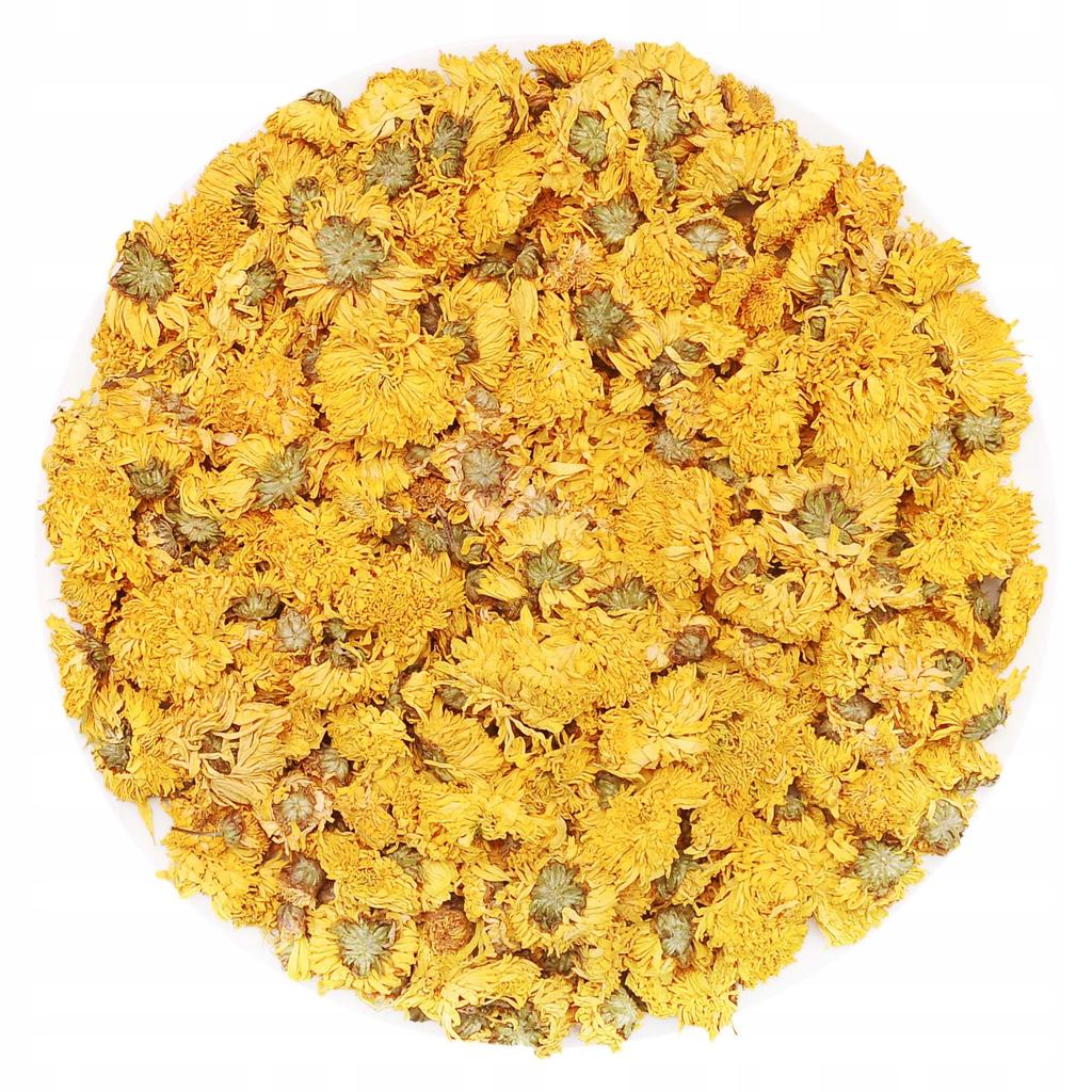 Kwiaty Jadalne Kwiat Chryzantemy Żółtej - 100g