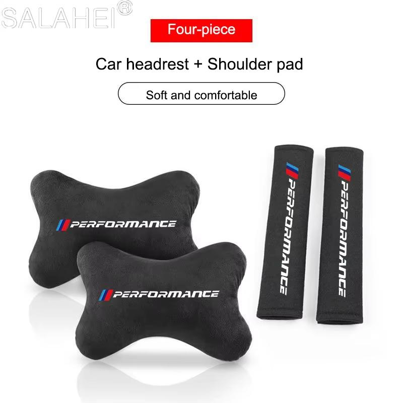 Cuscino per il Collo da Poggiatesta per Auto Spallaccio per Cintura di Sicurezza per BMW performance BMW M Power Performance M3 M5 X1 X3 X5 X6 x7 Accessori
