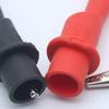 Probe Crocodile Electrical Clamp Universal Test Probe Alligator Clip Electrical Test Lead Connector for Multimeter Tester