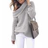 2026 Autumn Women's One-Shoulder Knit Sweater – European & American Off-the-Shoulder Irregular Style