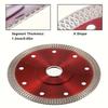 Diamond Dry Cutting Blade Disc Porcelain Ceramic Tile Turbo Thin Stoneware Discs for Marble Machine,angle Grinder 115mm