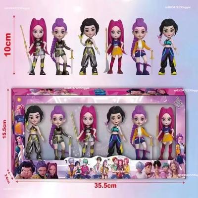 Anime KPop Cazador de Demonios Caja Ciega Desmontaje Diversión Bolsa Ciega Estatua Pequeña Modelo Periférico Escritorio Decoración Caja Ciega Regalo