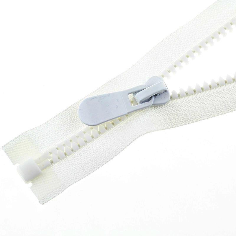 

Карманный двойной пуховик с двойным открытием, пальто, черные и белые ползунки на молнии, смоляная молния для