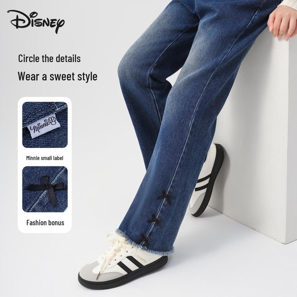 Retro Gewaschene Mädchen Straight-Leg Jeans - Neue Herbst Bequeme & Vielseitige Lange Hosen