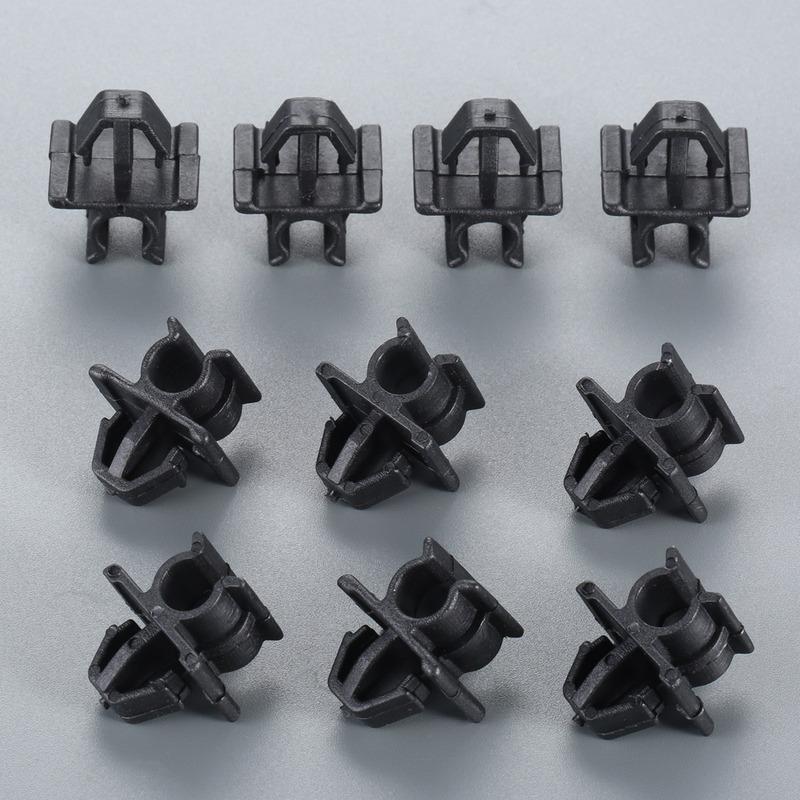 

10Pcs Black Engine Hood Support Bracket Engine Hood Pillar For Nissan Vehicles Automotive Fasteners Clip Car Interior Accessory