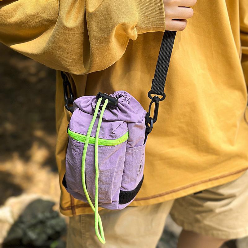 Mobile phone bag Mini small bag Women's fashion versatile contrasting color shoulder bag Summer casual messenger kettle bag