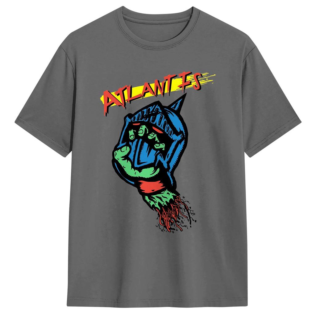 Kinnikuunisex Cotton T Shirt For Male Summer Atlantis Vs Robin Streetwear T Shirts Breathable Hip Hop Tees Plus Size Clothing