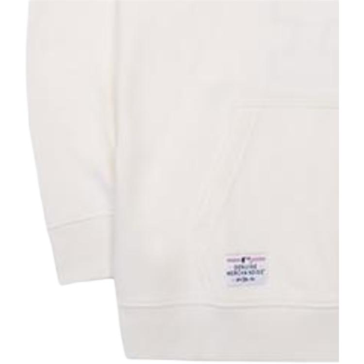 New Era SS23 College Style NY Letter Printed Pullover Hoodie Unisex hoodies Ivory 13558600