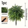 Artificial Pine Needle & Cypress Leaf Decoration for Outdoor Garden or Flower Arrangement