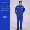 Men's Long Sleeve Workwear Set: Durable Labor Protection, Auto Repair & Site-Ready Uniform
